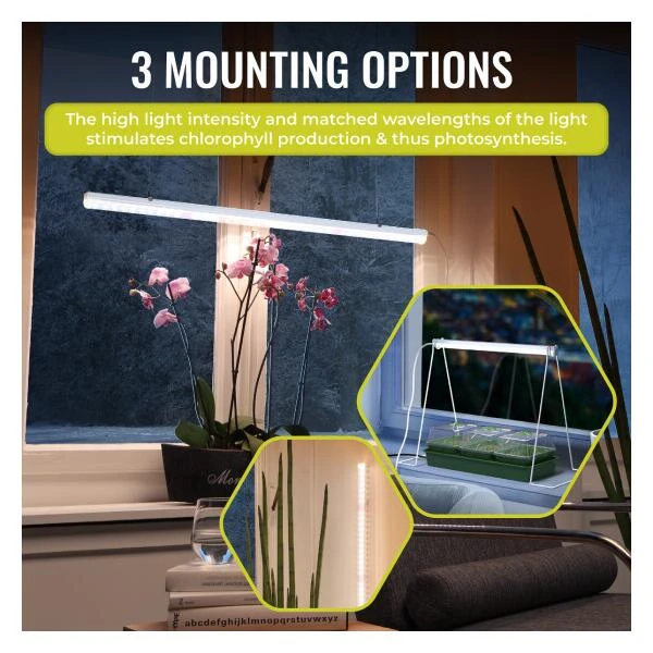 Led Groeilamp Florabooster 200 - 18W - 120 Cm 7 Led Groeilamp Florabooster 200 - 18W - 120 Cm - Afbeelding 5