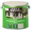 Cetabever Tuinbeits Schuur & Tuinhuis Dekkend, Steengrijs - 2,5 L -Tuindecoratie Winkel cetabever tuinbeits schuur tuinhuis dekkend steengrijs 25 l 1602056194 53 600