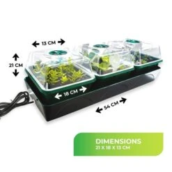 Elektrische Vensterbankkas Met Waterreservoir 10 Elektrische Vensterbankkas Met Waterreservoir -Tuindecoratie Winkel elektrische kweekset 1674116048 4 600