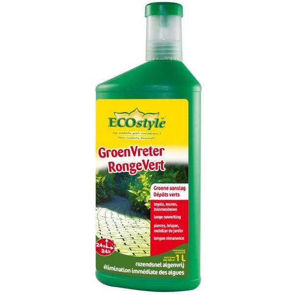 Ecostyle Groenvreter - Groenaanslag Verwijderen 1 Liter 3 Ecostyle Groenvreter - Groenaanslag Verwijderen 1 Liter