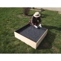 Gronddoek In Vilt Voor Vierkante Moestuin 120 × 120 Cm -Tuindecoratie Winkel gronddoek in vilt vierkante moestuin 1513765107 3 600