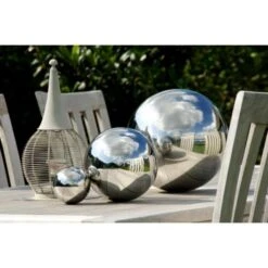 Heksenbol Inox (30 Cm) 7 Heksenbol Inox (30 Cm) -Tuindecoratie Winkel heksenbol inox 27 cm 1484053674 3 600