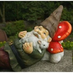 ESSCHERT DESIGN Tuinkabouter Rustend 7 ESSCHERT DESIGN Tuinkabouter Rustend -Tuindecoratie Winkel kabouter rustend 1570616439 2 600