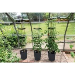 Tomatentoren 150 Cm Met Bewateringssysteem - Grijs 12 Tomatentoren 150 Cm Met Bewateringssysteem - Grijs -Tuindecoratie Winkel klimplantentoren met bewateringssysteem 1519073384 5 600