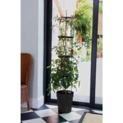 Tomatentoren 150 Cm Met Bewateringssysteem - Grijs 13 Tomatentoren 150 Cm Met Bewateringssysteem - Grijs -Tuindecoratie Winkel klimplantentoren met bewateringssysteem 1519073397 1 600