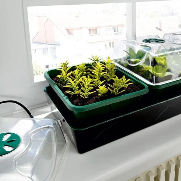 Elektrische Vensterbankkas Met Waterreservoir + Universele Digitale Thermostaat 4 Elektrische Vensterbankkas Met Waterreservoir + Universele Digitale Thermostaat - Afbeelding 2