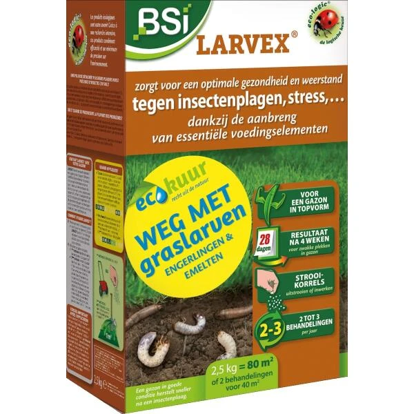 BSI Larvex Tegen Engerlingen, Emelten,...6 Kg 3 BSI Larvex Tegen Engerlingen, Emelten,...6 Kg
