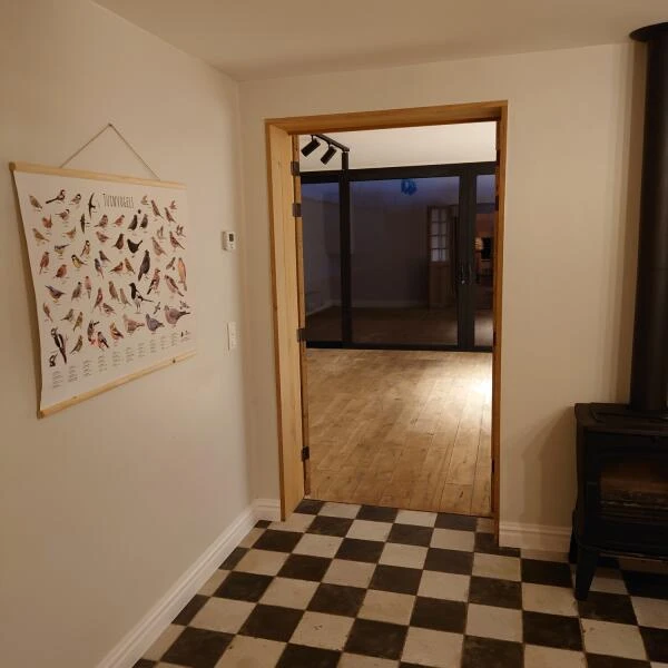 Wanddoek Tuinvogels 4 Wanddoek Tuinvogels - Afbeelding 2