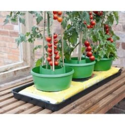 Plant- En Gietpot Groen - Set Van 3 Stuks