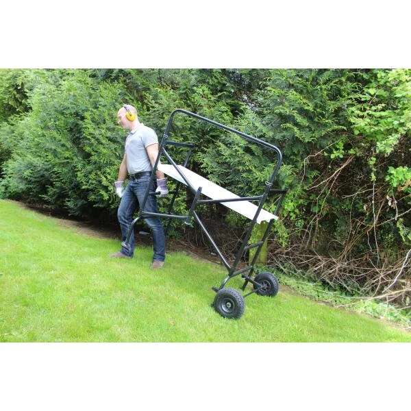 Opvouwbare Stelling Met Drie Werkniveaus 4 Opvouwbare Stelling Met Drie Werkniveaus - Afbeelding 2