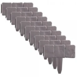 Tuinafboording Kunststof Steenlook Grijs - 240 Cm -Tuindecoratie Winkel tuinafboording steengrijs 240 cm 1484057391 1 600