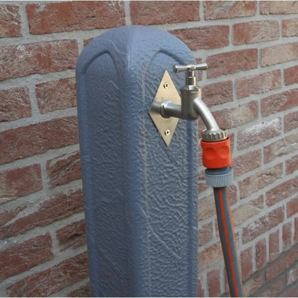Waterzuil Met Kraan En Aansluiting - Grijs 5 Waterzuil Met Kraan En Aansluiting - Grijs - Afbeelding 3