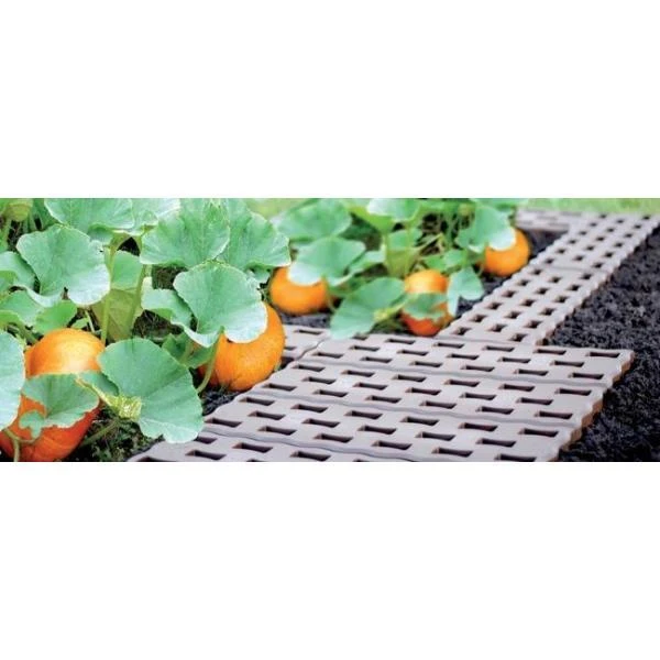 Tuinpadplaten - Grondplaten Bruin - Set Van 8 Stuks 4 Tuinpadplaten - Grondplaten Bruin - Set Van 8 Stuks - Afbeelding 2